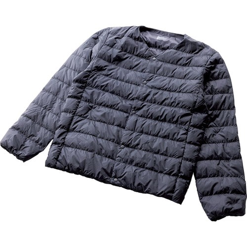 インナーダウンおすすめ 無印良品 軽量ダウン ノーカラージャケット(帯電防止裏地) イメージ1