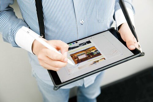 トリニティ:[GABAN] Shock Absorbiing Back Case for iPad:PCショルダーケース