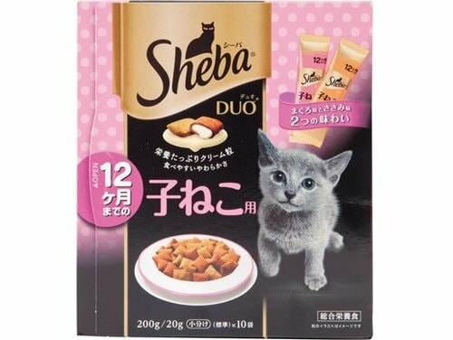 マースジャパン:シーバ デュオ  12ヶ月までの子ねこ用