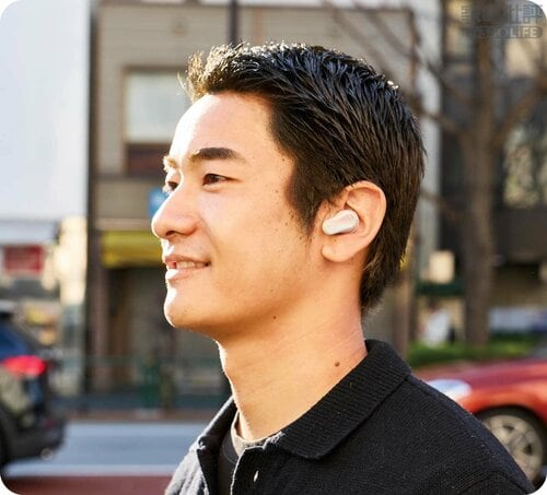 ＜ノイズキャンセリング＞スッと周囲の雑音が軽減します ワイヤレスイヤホンおすすめ イメージ