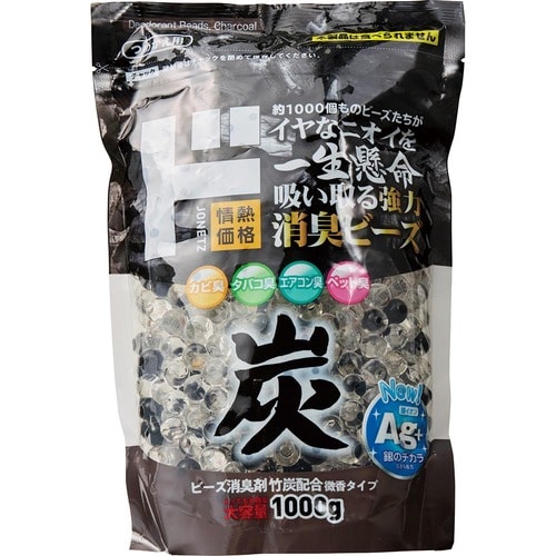 置き型消臭剤おすすめ 情熱価格 ビーズ消臭剤 竹炭配合微香タイプ つめかえ用 イメージ1