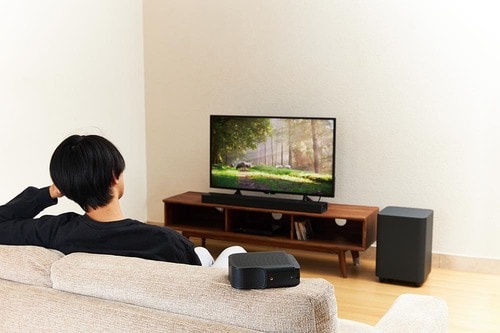 まるで映画館のような本格サウンドに興奮! イメージ