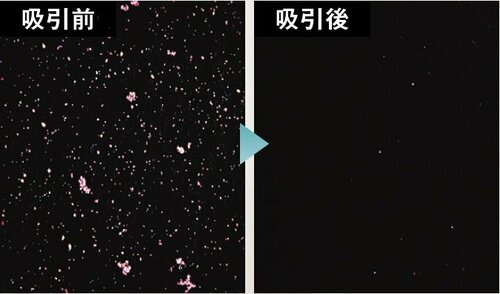 <吸引力>背面にある大型吸引口からパワフルに吸引します 高級空気清浄機おすすめ イメージ2