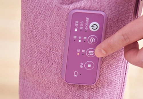 アイコンと日本語表記で操作がわかりやすい フットマッサージャーおすすめ イメージ