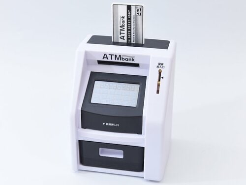 まるで本物!? ライソン タッチパネルATMバンク イメージ