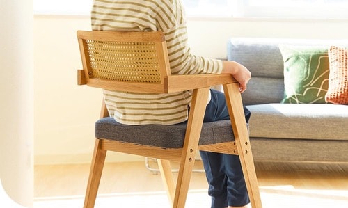 ココが買い：背もたれはお手入れもしやすい LOWYAの家具おすすめ イメージ