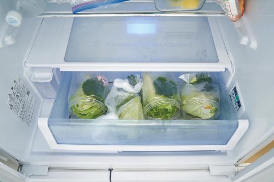 テストでは10日後もOK野菜が長持ちするたまごです