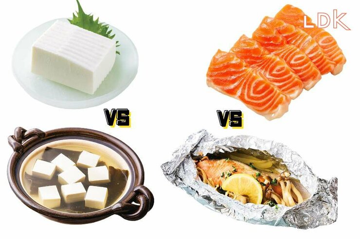 お刺身orホイル蒸し、たんぱく質が効率よくとれるのはどっち？ 調理方法クイズ5連発【LDK】