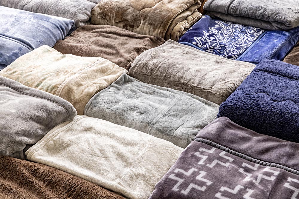 暖かい毛布の選び方