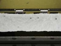 ⚫︎新品時と25日間使用後の刃とジェルスムーサーの拡大図 T字カミソリおすすめ イメージ6