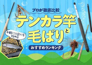 22年 テンカラ竿と毛鉤のおすすめランキング6選 プロが徹底比較 360life サンロクマル