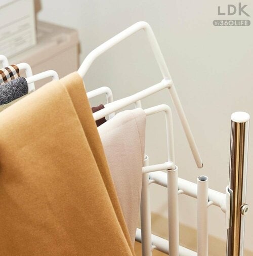 服を掛けたまま移動できる LDKベストバイズボンハンガーおすすめ イメージ