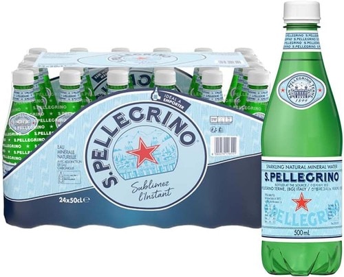 【炭酸水】サンペレグリノ「炭酸水 PET 500ml [直輸入品] × 24本」 Amazonプライムデーセールアイテムおすすめ イメージ