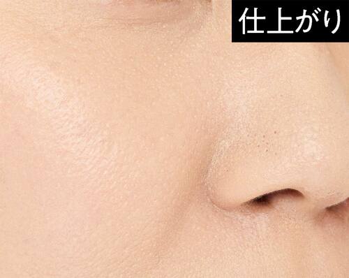 仕上がり：塗りたては美しい仕上がり 崩れにくいファンデーションおすすめ イメージ