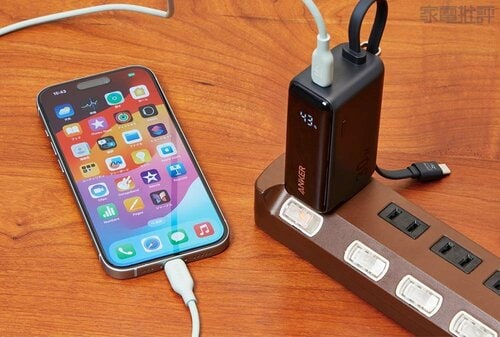 1%単位の充電率表示! 本体だけでパススルー充電OK 5000mAhモバイルバッテリーおすすめ イメージ2