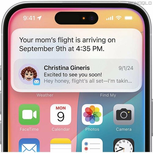 ついにApple独自のAI機能に対応。文章や画像が一瞬で生成できる! iPhone16裏ワザおすすめ イメージ