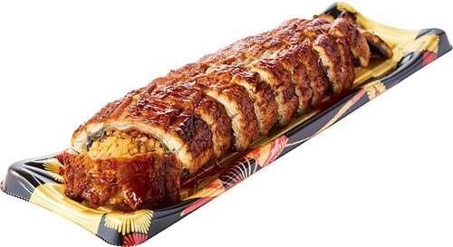 食生活♡♡ロピア「秘伝製法 ふんわり鰻の姿寿司」  ロピアの牛すき焼き重と鰻の姿寿司を食レポおすすめ イメージ