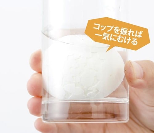 ツルっとむける感覚が 楽しい「コップむき」 イメージ