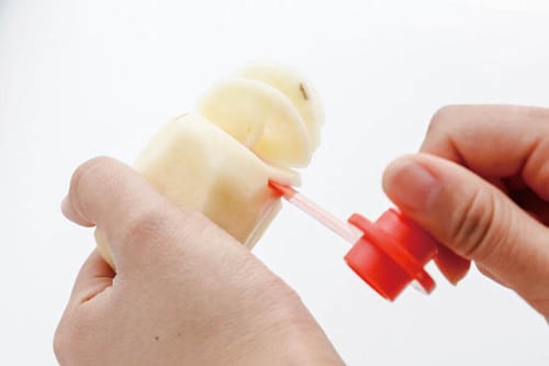 くるくるポテトが家でできちゃうセリアのくるりんカッター イメージ2