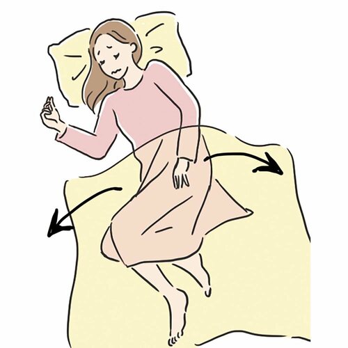 パーカーやスカートは眠りを妨げることも レディースパジャマおすすめ イメージ