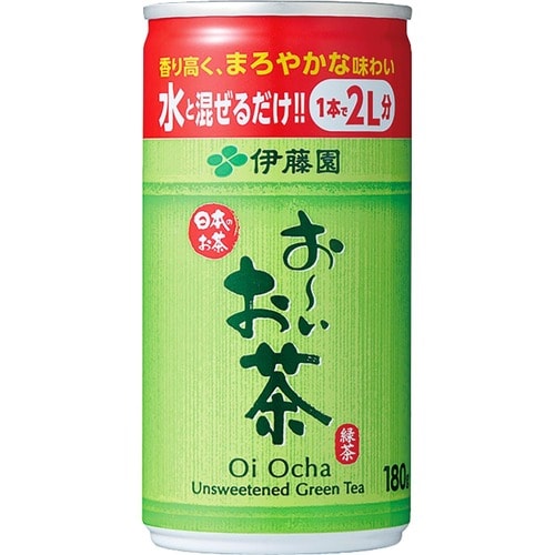 ペットボトル緑茶おすすめ 伊藤園 お~いお茶 緑茶 希釈用缶 イメージ1