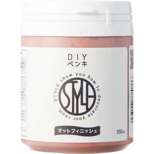 C評価: ハケ目が残る ニッペホームプロダクツ「STYLE DIY ペンキ」 イメージ