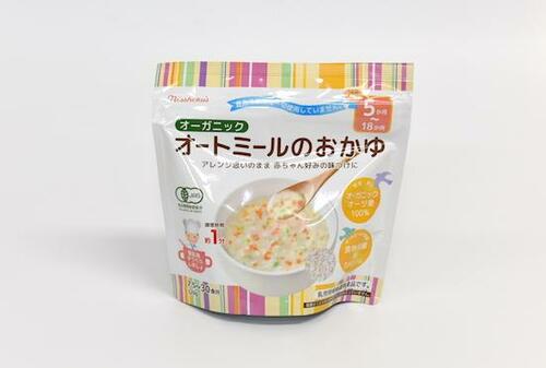 日食 オーガニックオートミールのおかゆ