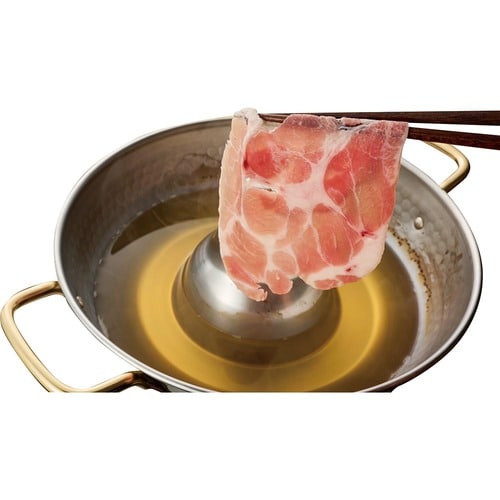 豚しゃぶお取り寄せおすすめ 独楽 博多あごだしで楽しむ かごしま 黒豚しゃぶしゃぶ イメージ