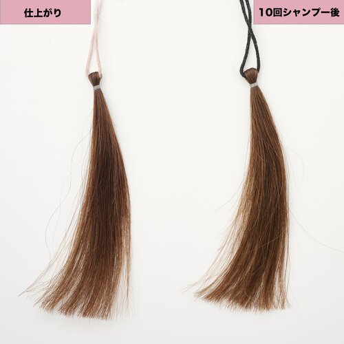アッシュ系の色に仕上がる ピンクのヘアカラーおすすめ イメージ