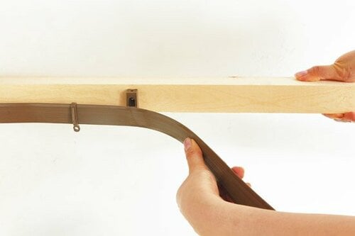 【No.11】取り付け自在のレールでごちゃつく場所を目隠し