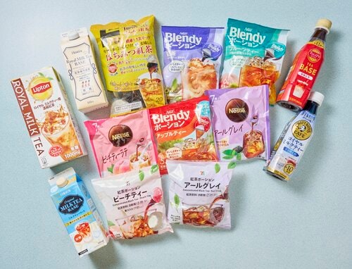 選び方2：味、甘さ 紅茶ポーションおすすめ イメージ
