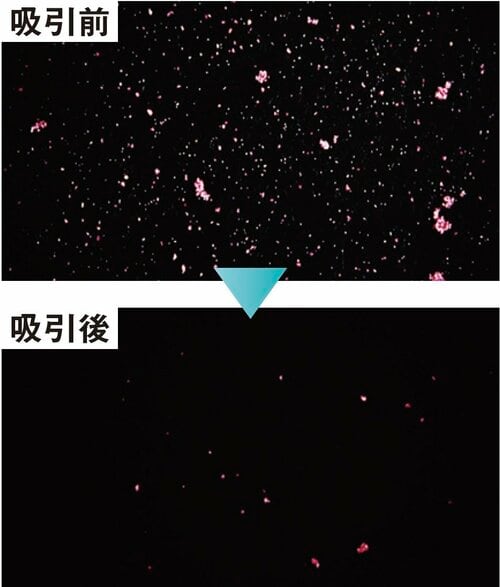 3方向から汚れを吸引 高級空気清浄機おすすめ イメージ2