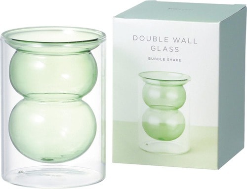 シャボン玉をとじこめて 「バブル ダブルウォールグラス」 イメージ