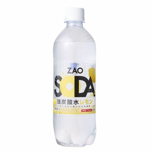 レモンフレーバー炭酸水おすすめ ライフドリンクカンパニー ZAO SODA(レモン) イメージ