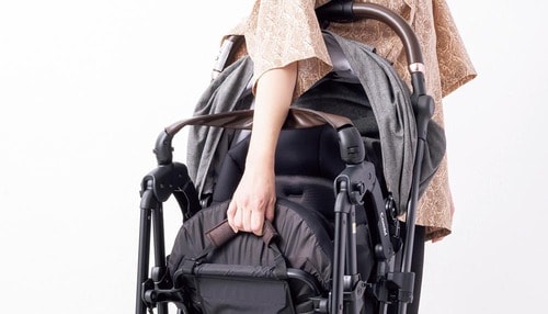抱えられるから安定感がある ベビーカーおすすめ イメージ