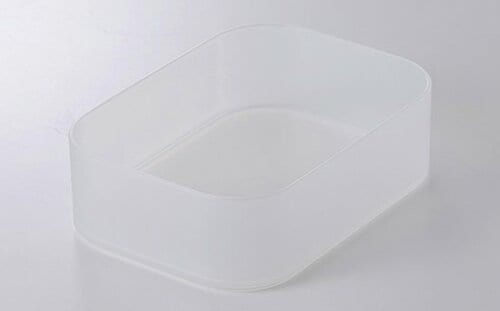 無印良品:ポリプロピレンメイクボックス・1/4 横ハーフ