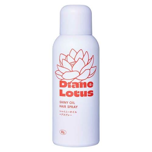 ツヤ出しヘアスプレーおすすめ ダイアン ロータス シャイニーオイル ヘアスプレー フィグ&ローズの香り イメージ