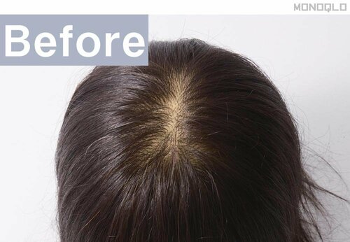 ▼Before 増え見せスタイリング剤おすすめ イメージ