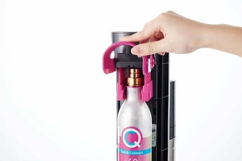 シリンダー式は炭酸が強い 炭酸水メーカーおすすめ イメージ