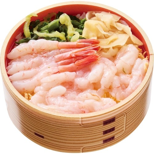 駅弁おすすめ 旭川駅立売商会 たっぷり甘えび弁当 イメージ2