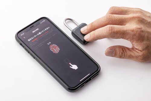 10～20件の指紋を登録できます スマート南京錠おすすめ イメージ