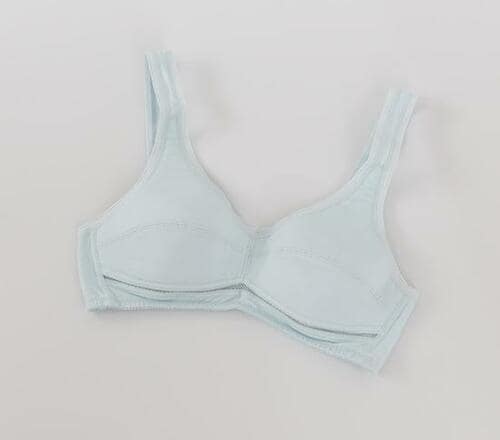 下着のプロが選んだスポーツブラおすすめ ニッセン 綿混Uバックノンワイヤースポーツブラジャー2枚組 イメージ1