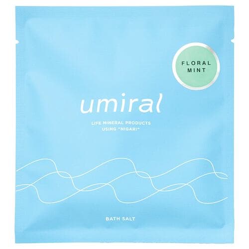 夏用クール入浴剤おすすめ umiral バスソルト FLORAL MINT イメージ