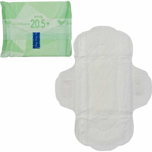 生理用ナプキンおすすめ ロリエ スリムガード 多い昼～ふつうの日用羽つき 28コ入 イメージ2