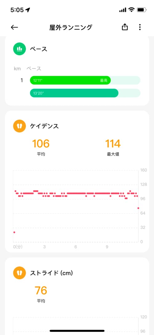 ③ワークアウト機能 イメージ3