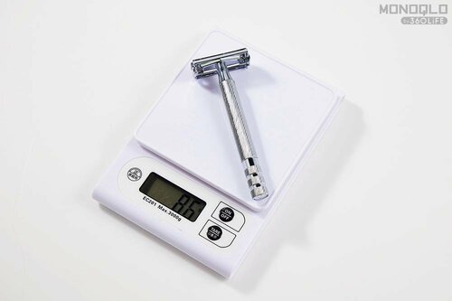 重量バランスが抜群なところもおすすめ! 両刃カミソリおすすめ イメージ