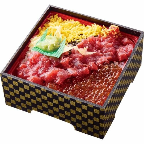 駅弁おすすめ 日本ばし大増 まぐろいくら弁当 イメージ2