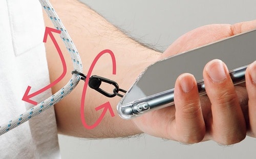 カラビナの利便性 スマホストラップおすすめ イメージ2