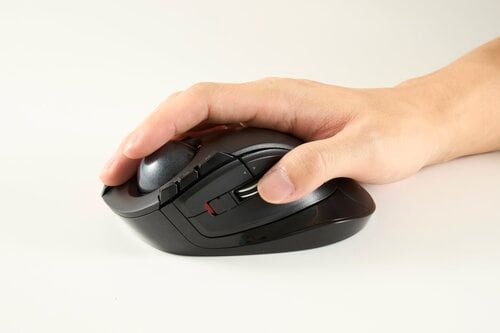 人差し指タイプならELECOM「無線 トラックボール(人差し指操作タイプ)M-DT2DRBK」 トラックボールマウスおすすめ イメージ2