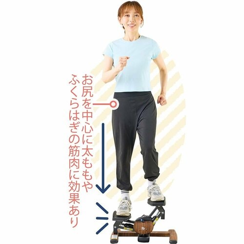 目安:合計20分/日 ステッパーおすすめ イメージ2
